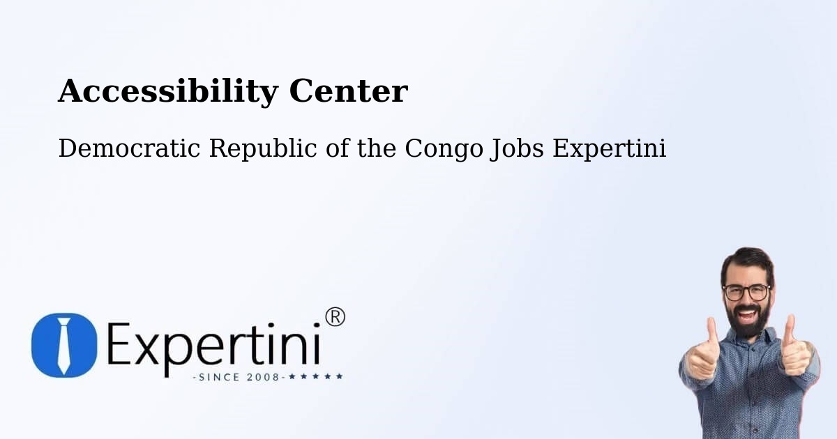 Accessibility Statement – Buta - Democratic Republic of the Congo Jobs Expertini