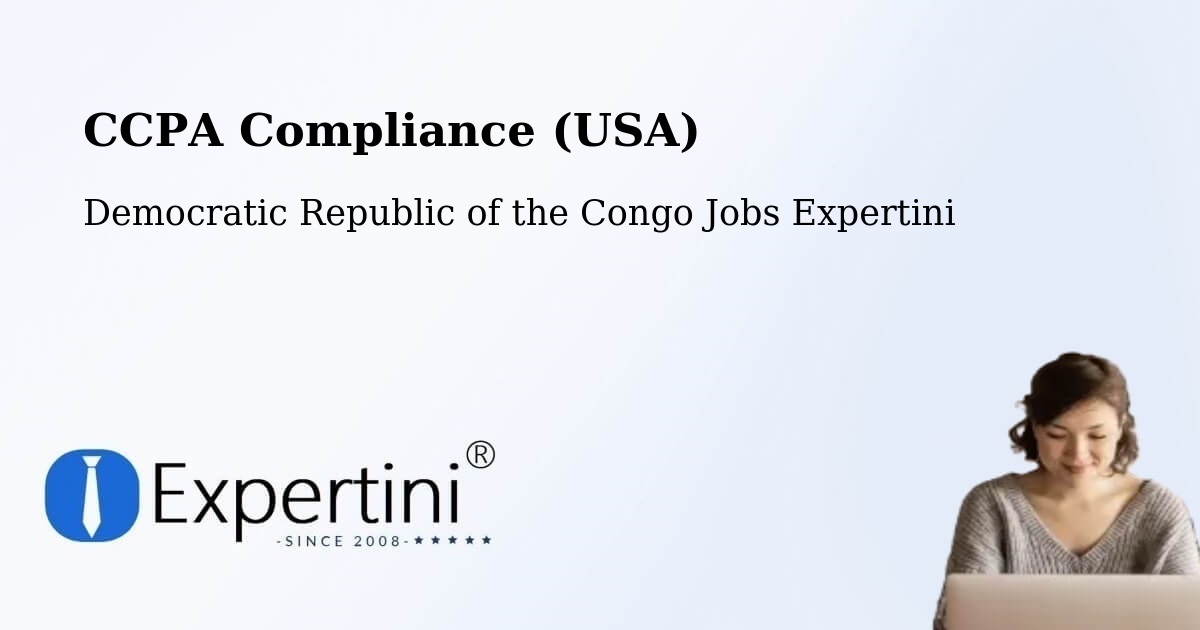 CCPA Privacy Rights & Compliance Notice – Buta - Democratic Republic of the Congo Jobs Expertini