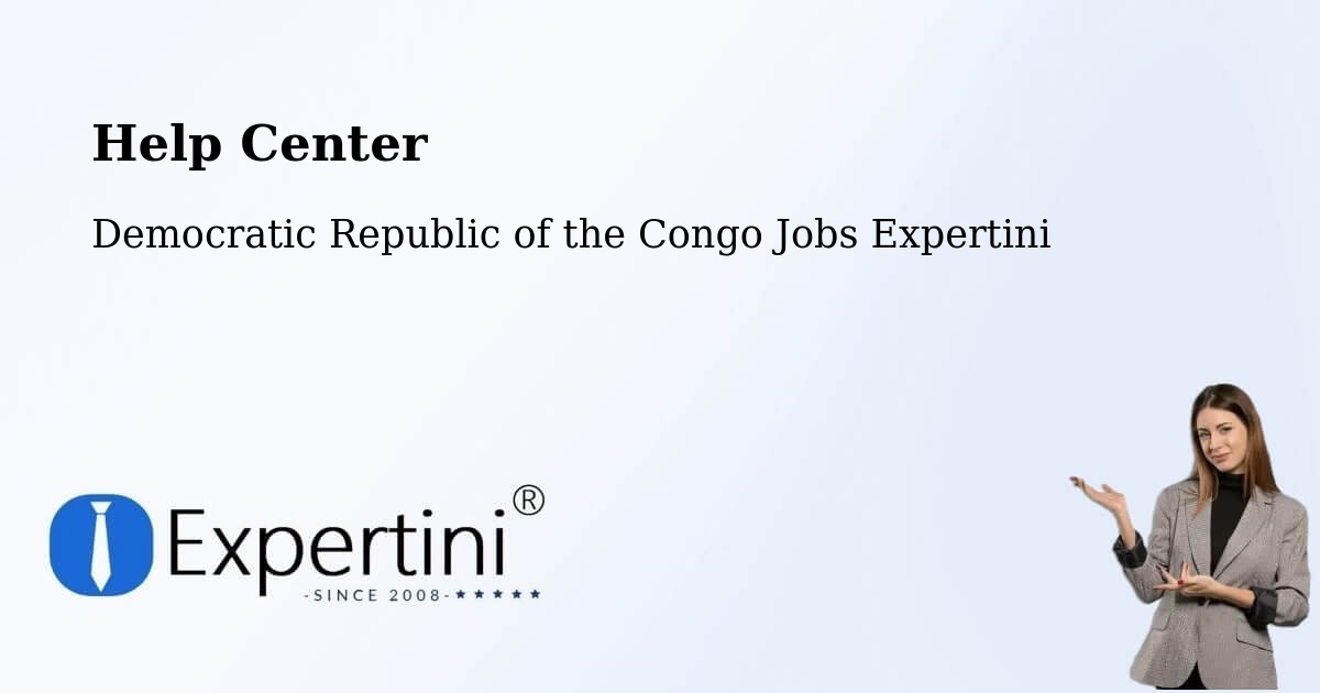 Help Center – Buta - Democratic Republic of the Congo Jobs Expertini