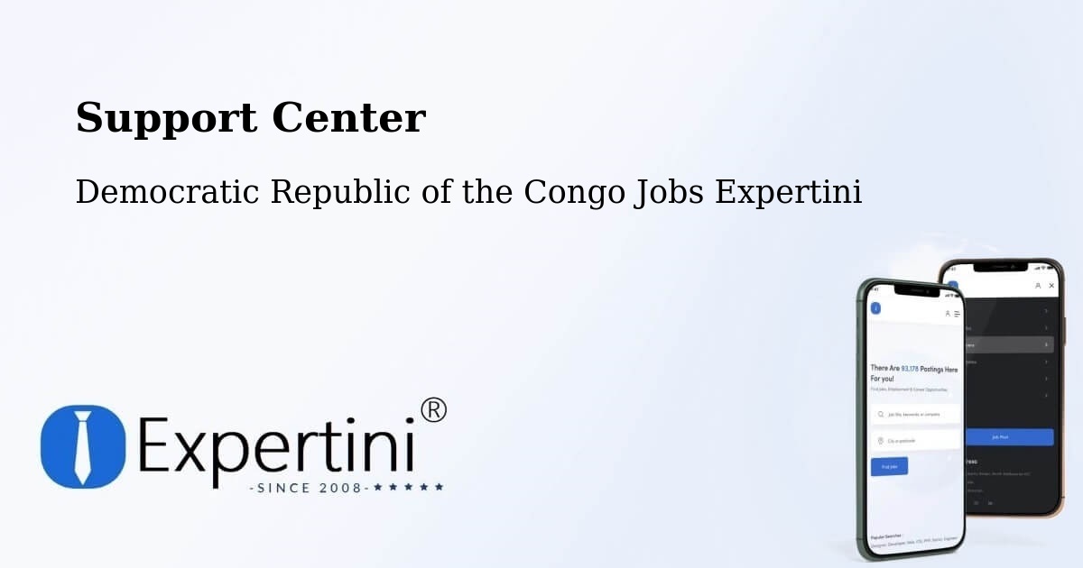Support Services – Buta - Democratic Republic of the Congo Jobs Expertini